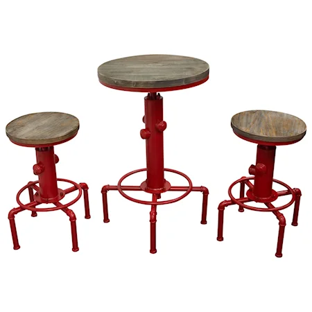 Adjustable Height Bistro Set